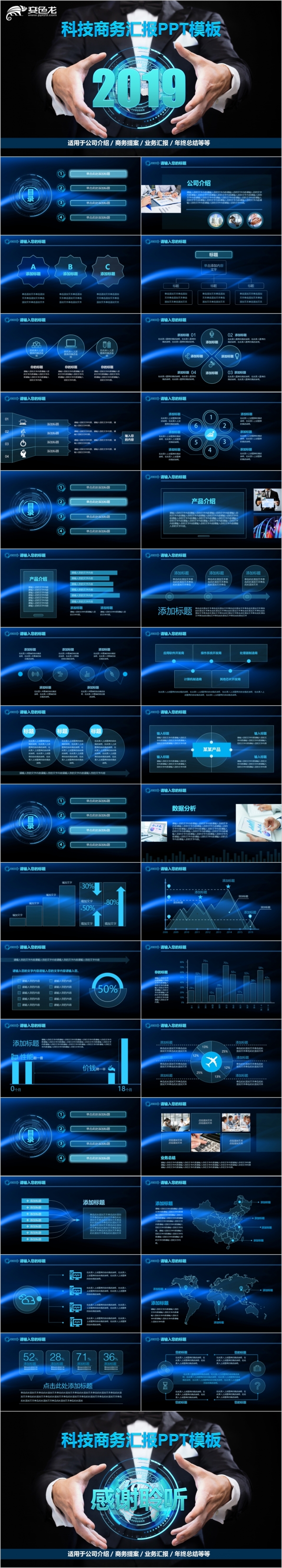 2019高科技数码公司总结PPT