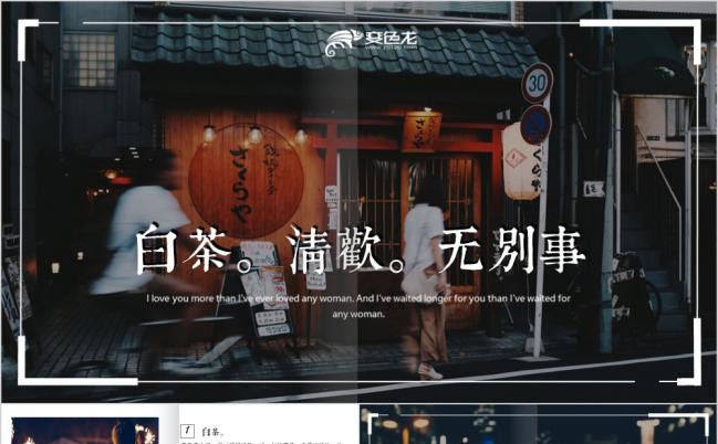 白茶清欢无别事文艺清醒散文诗排版PPT模板缩略图