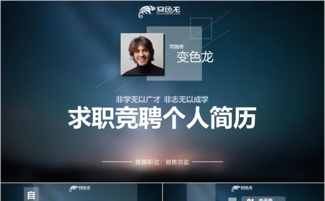 科技博士后面试ppt 原创科技博士后面试ppt免费下载 变色龙ppt