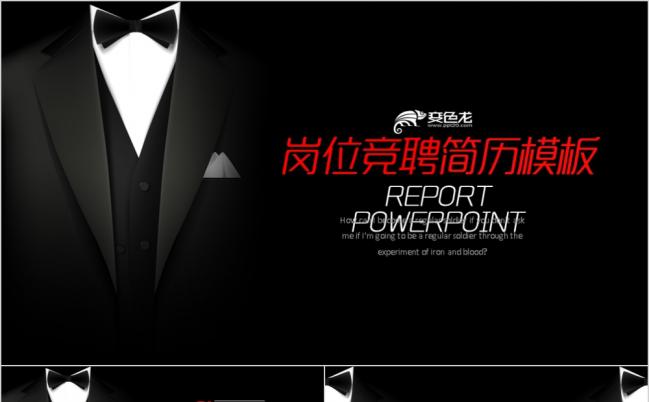 2019岗位竞聘工作竞聘求职简历个人简历自我介绍PPT模板缩略图