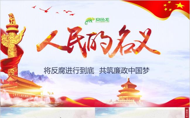 人民的名义廉政文化纪委检察院反贪局PPT模板缩略图