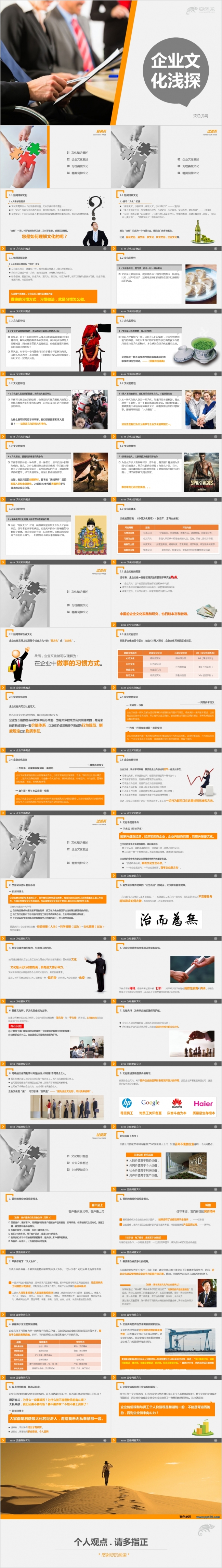 实用商务教育培训PPT模板
