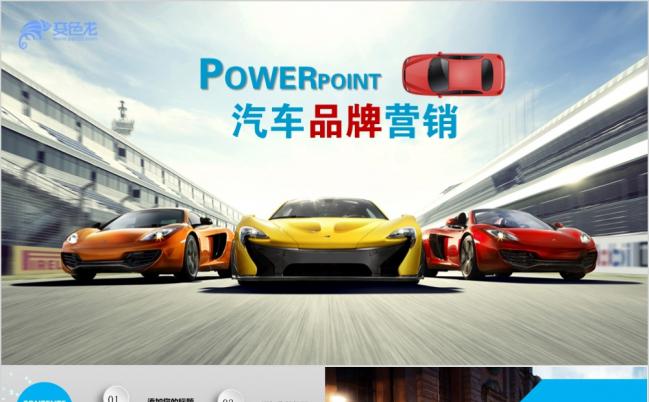 2019时尚4S店保养维修汽车美容销售汽车行业商业计划书PPT模板缩略图
