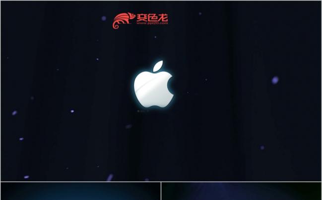 震撼视频演绎标志logo片头开场PPT模板缩略图