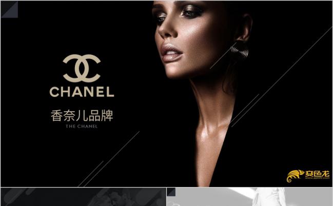 2019全新香奈儿CHANEL商业计划书PPT模板缩略图