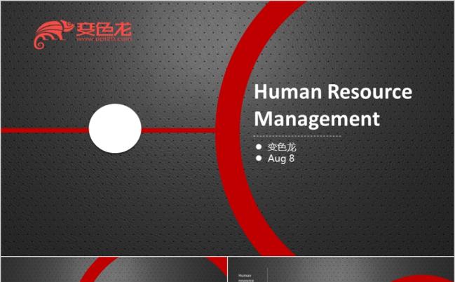 2019高端时尚商务工作总结汇报PPT模板缩略图