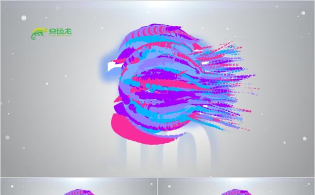 艺术风倒计时片头PPT模板缩略图