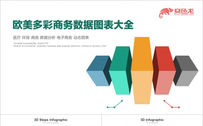 100页系列市场分析设计圈商务PPT模板缩略图