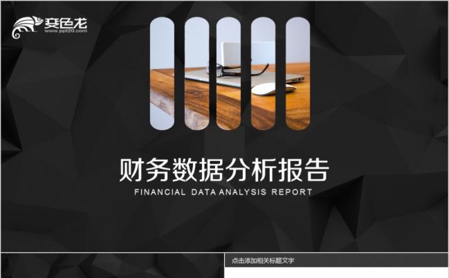 2019年财务数据分析报表报告ppt模板缩略图