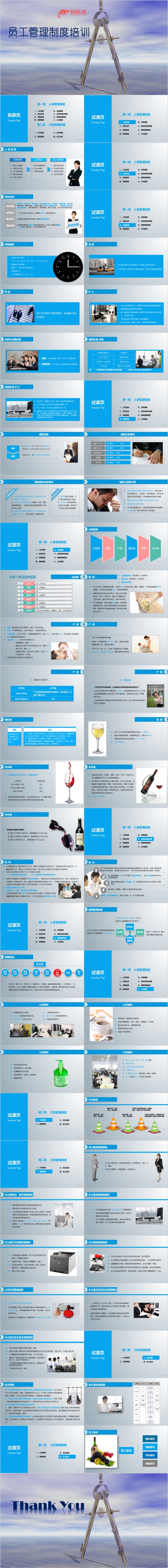 2019员工管理制度培训更多员工培训课件尽在空间专辑PPT模板