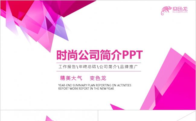 公司简介企业宣传品牌推广时尚大气通用PPT模板缩略图