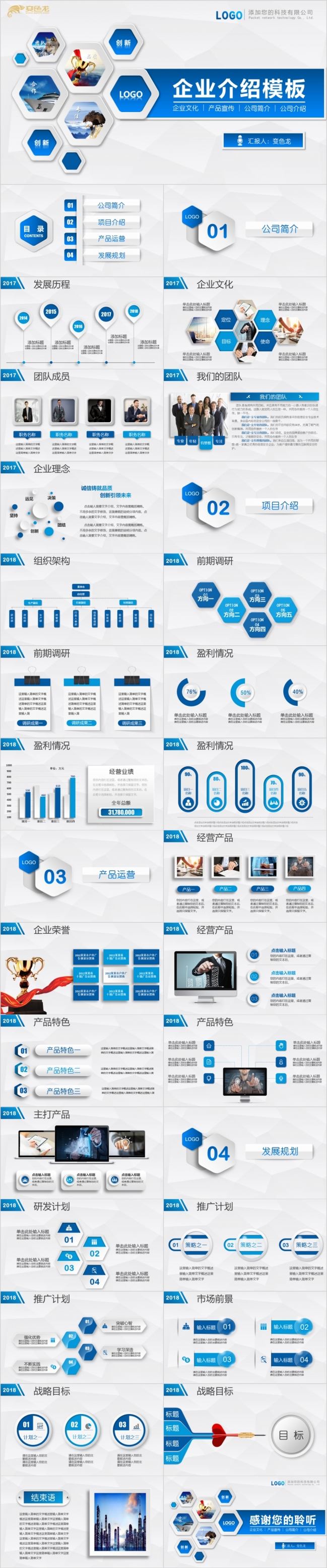 企业介绍公司介绍企业简介公司简介企业宣传公司推广企业推广精美实用PPT模板